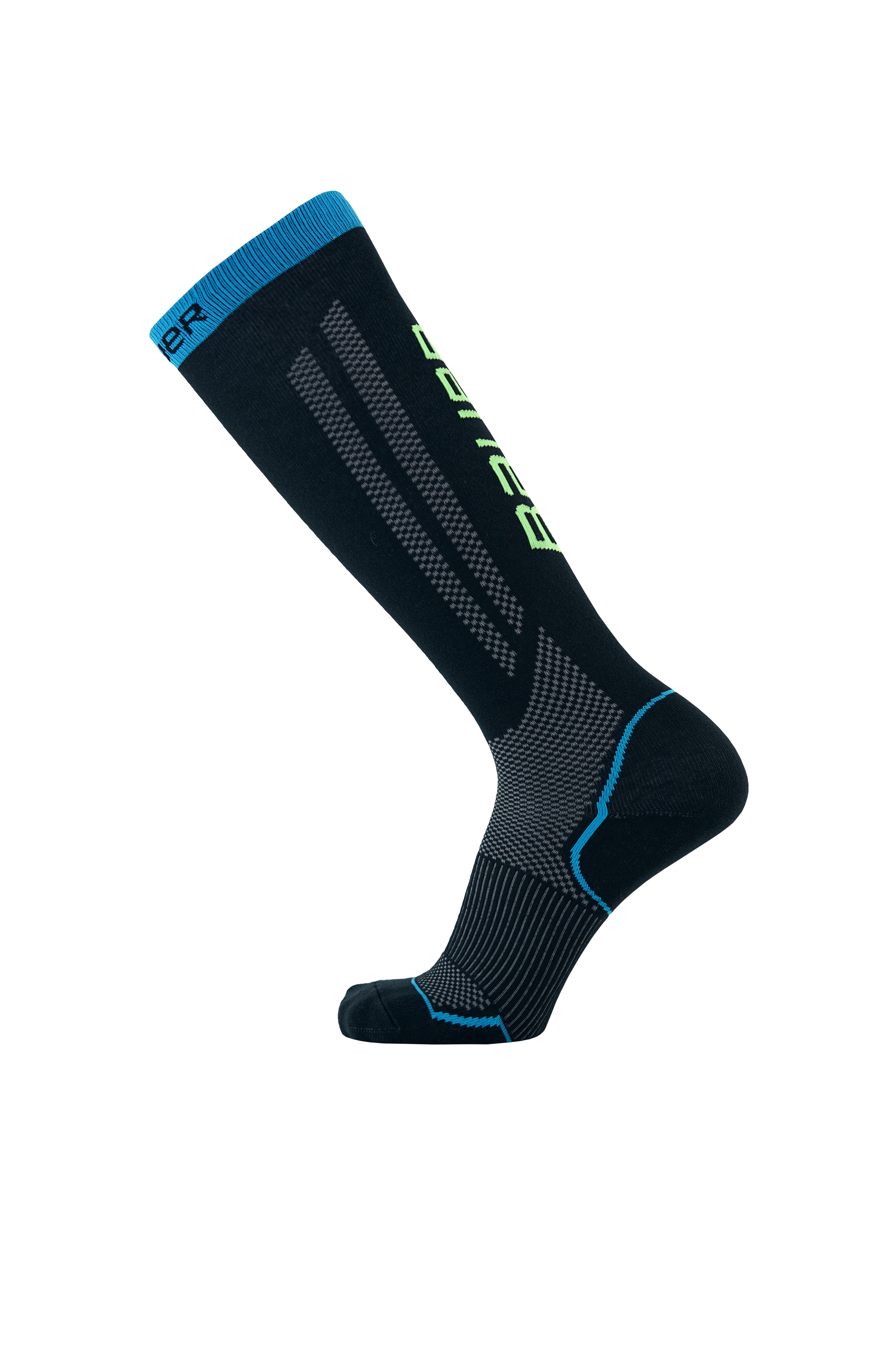 Ponožky BAUER S21 PERFORMANCE TALL SKATE SOCK - BLK (1059308)