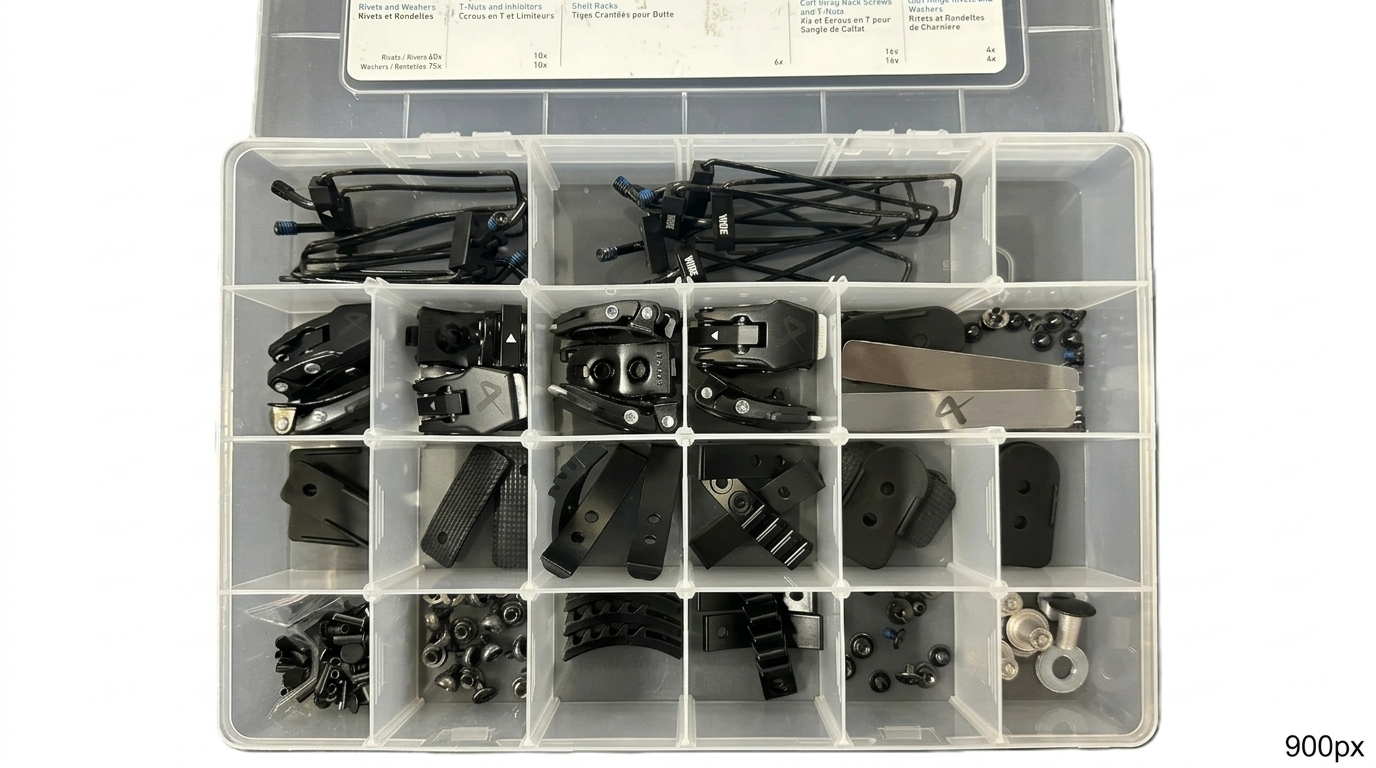 Přísl. brusle BAUER S24 KONEKT2 GOAL SKATE HARDWARE BOX (1064378)