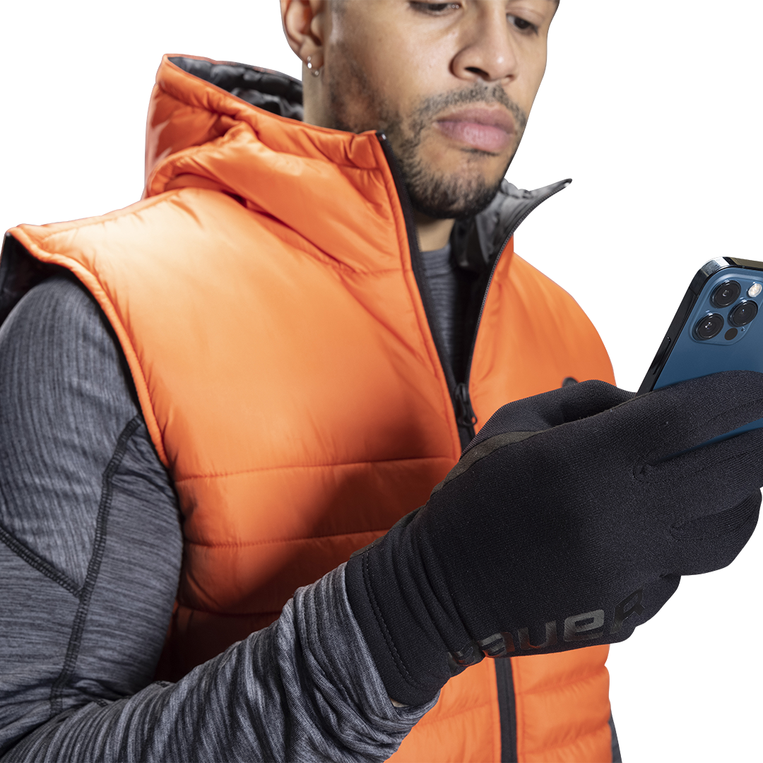 Rukavice BAUER S22 POLARTECH GLOVES - SR (1060744)