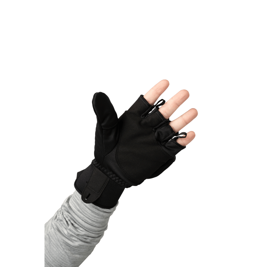 Rukavice BAUER S24 HYBRID FLIP MITTEN-SR-BLK (1064108)