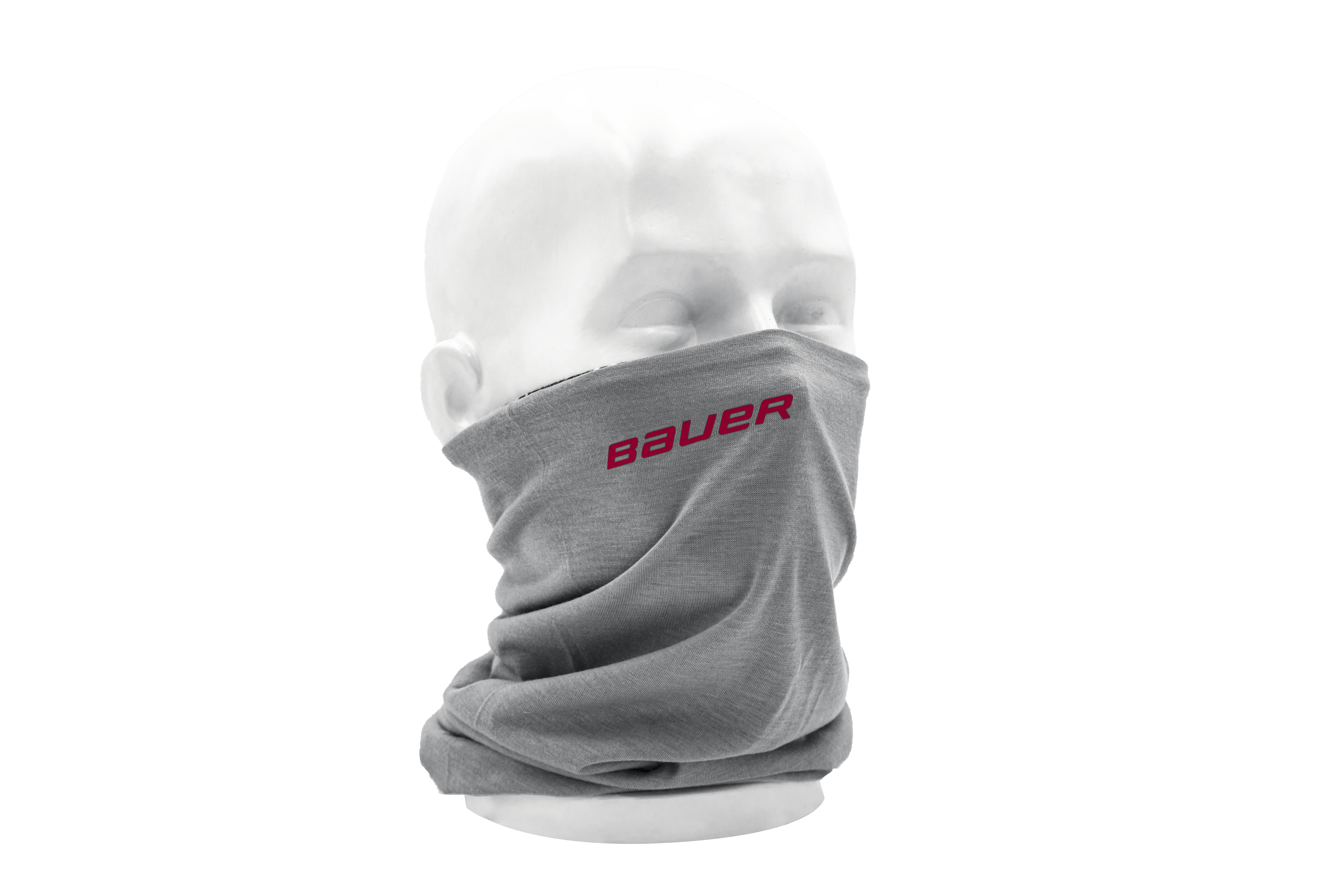 Šátek tunelový (nákrčník) BAUER REVERSIBLE GAITER - GREY/BAUER (1059560)