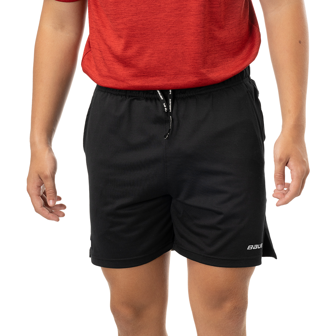 Šortky BAUER S24 TEAM KNIT SHORT-SR-BLK (1063258) 