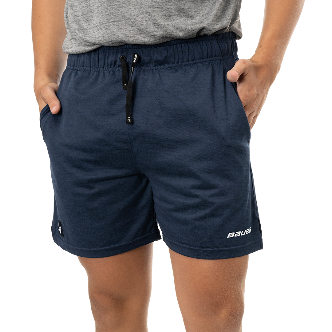 Šortky BAUER S24 TEAM KNIT SHORT-SR-NAV (1063259)