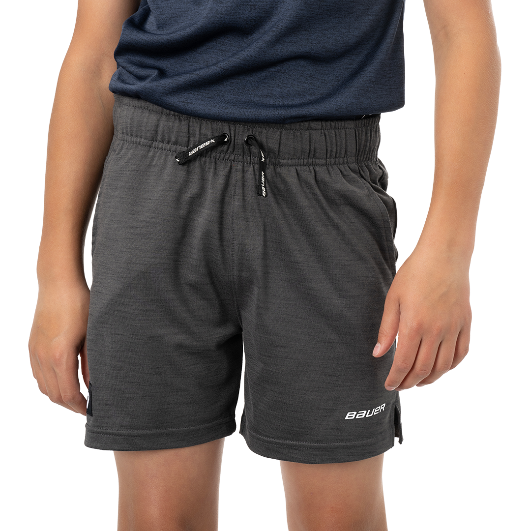 Šortky BAUER S24 TEAM KNIT SHORT-YTH-GRY (1063286)