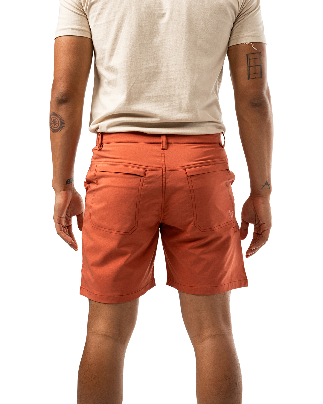 Šortky BAUER S25 7" WALKING SHORTS-SR-BRICK (1064716)
