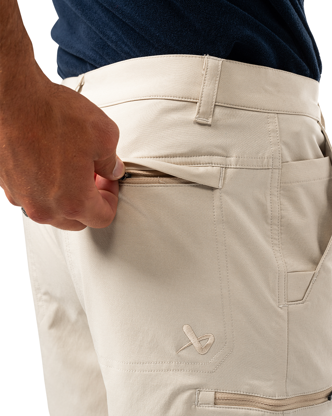 Šortky BAUER S25 7" WALKING SHORTS-SR-PEYOTE (1064717)
