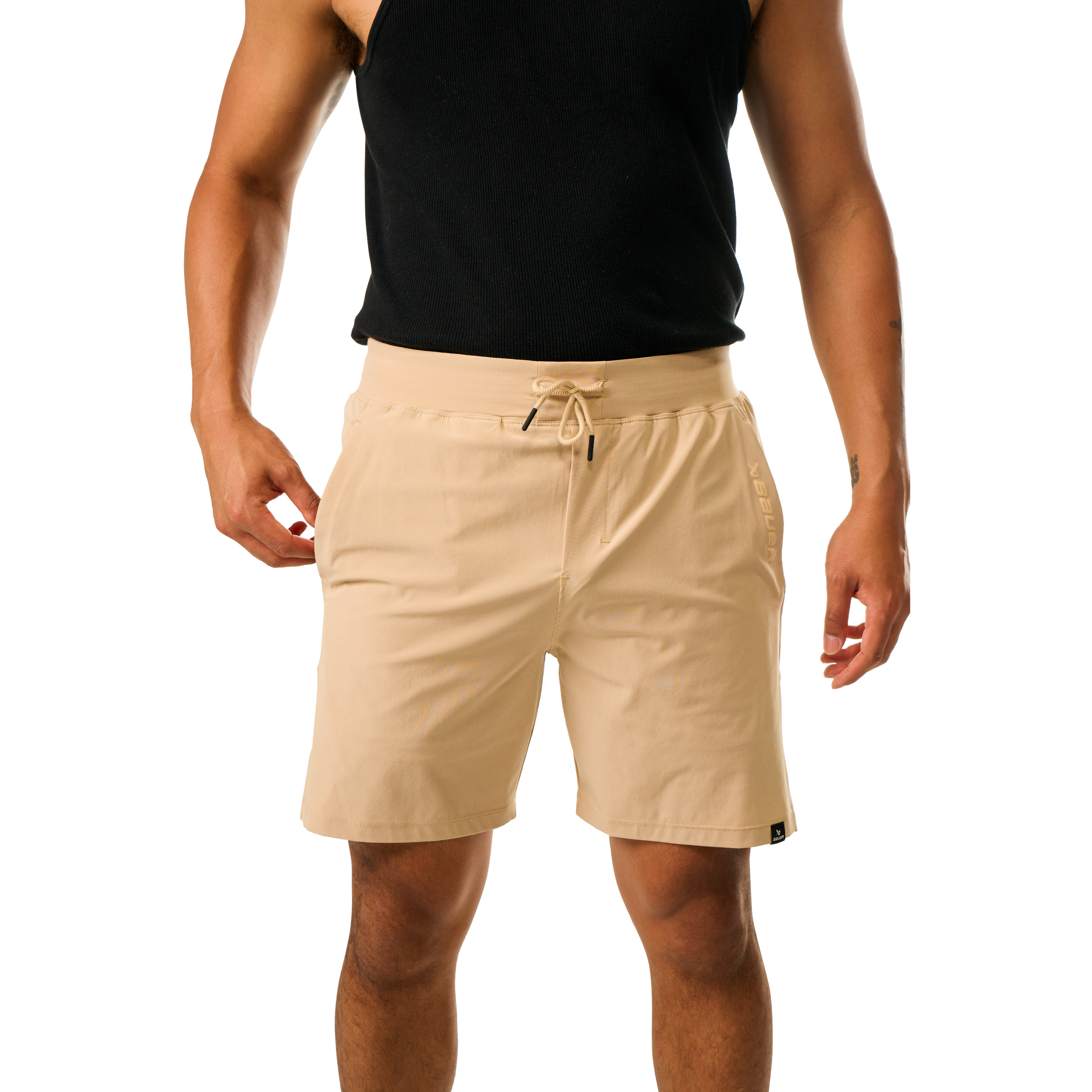 Šortky BAUER S25 FLC TRAIN SHORT-SR-GINGER (1064658)