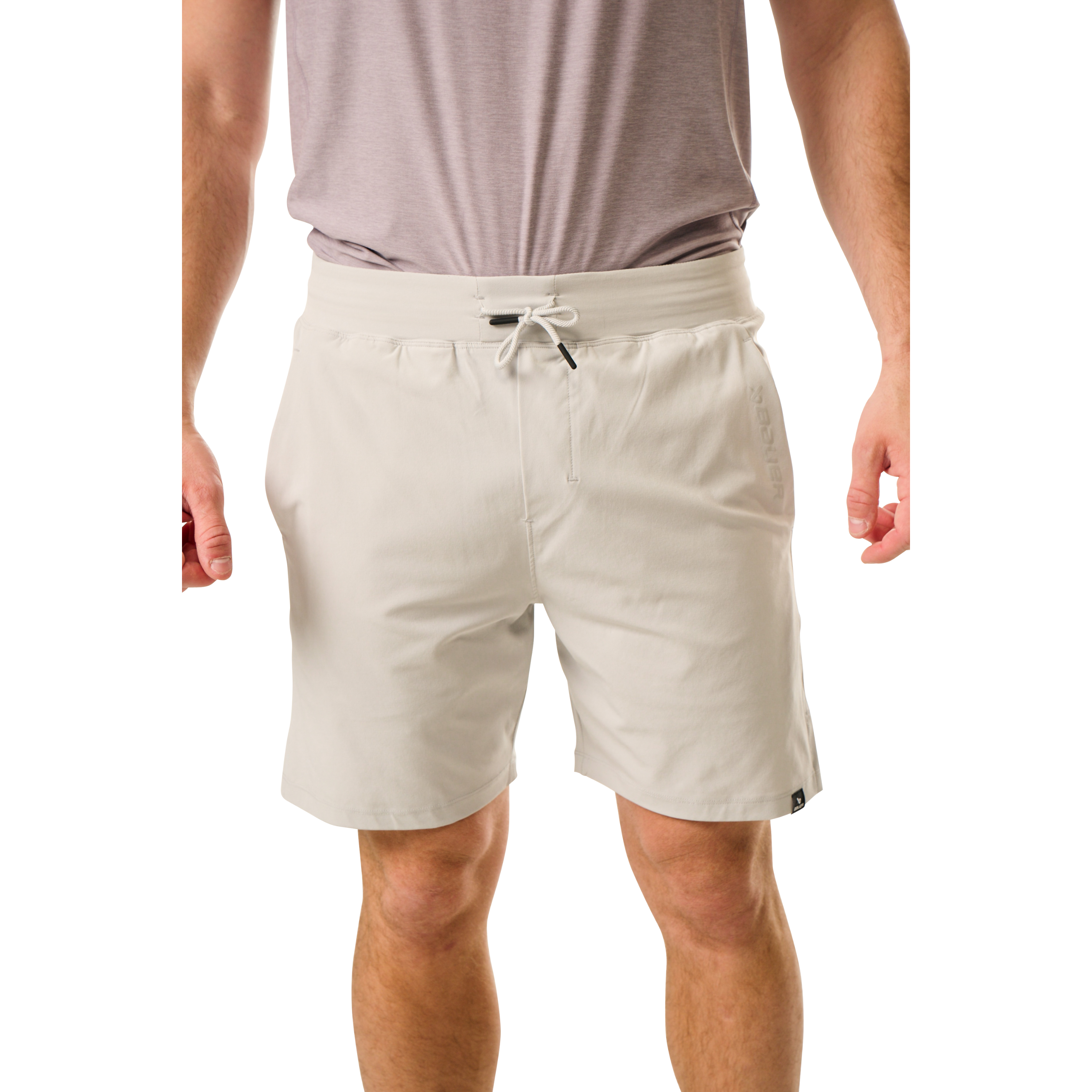 Šortky BAUER S25 FLC TRAIN SHORT-SR-QUIET GRY (1064657)