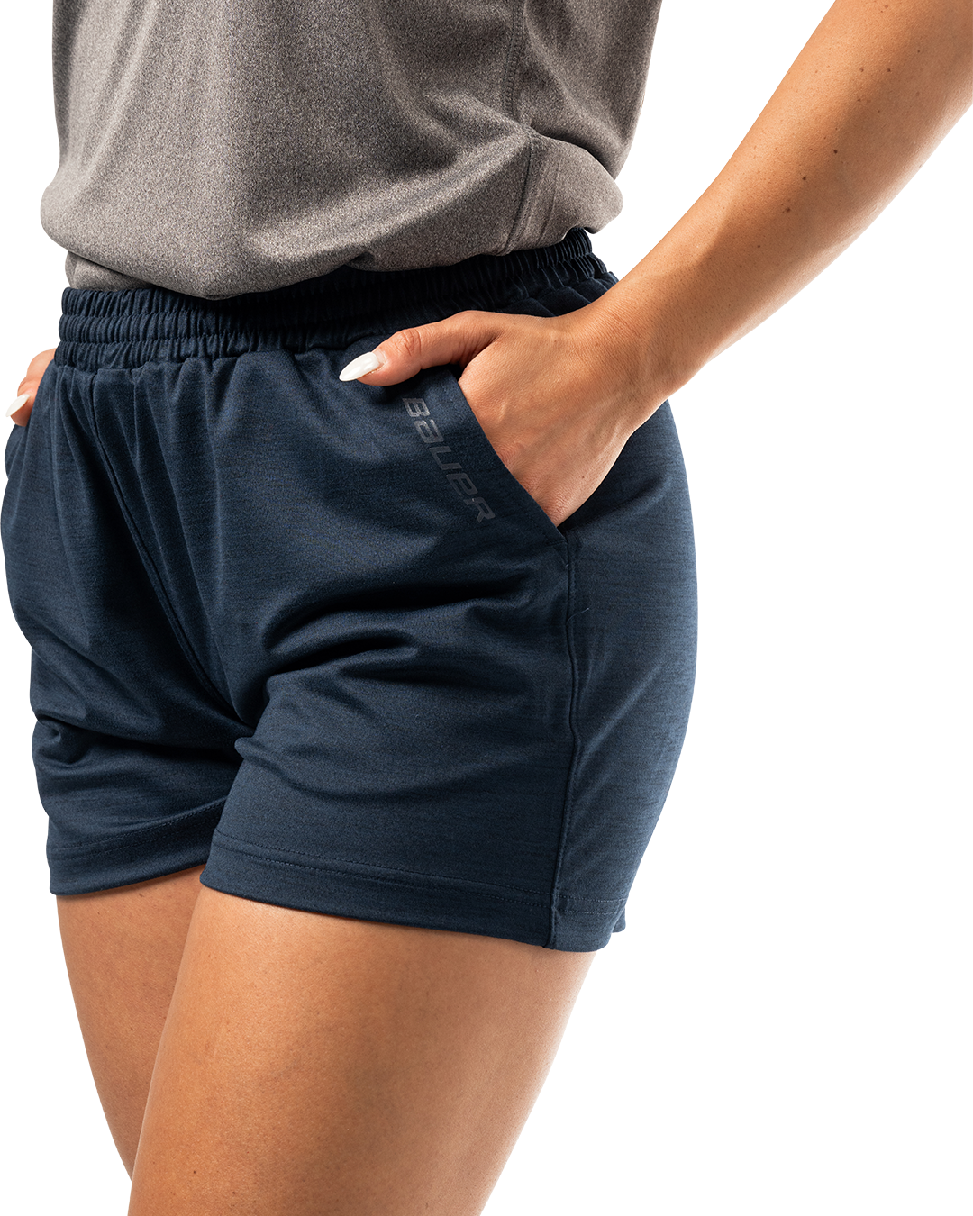 Šortky BAUER S25 WMNS TEAM TRAIN SHORT-NVY (1064626)