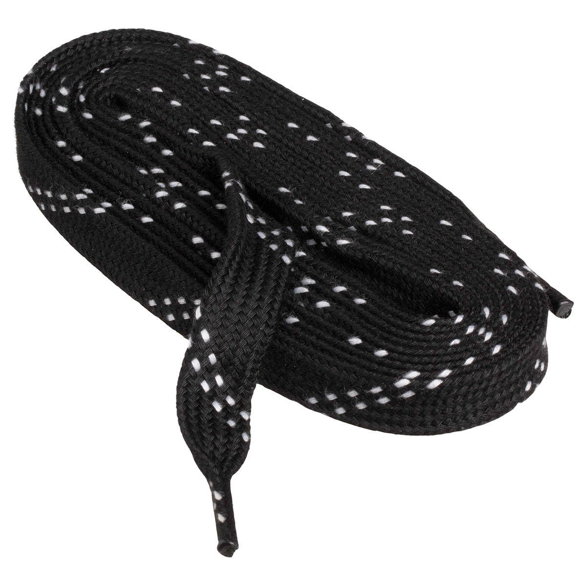 Tkaničky # 70LMT Black Double Tracer UnWaxed Lace