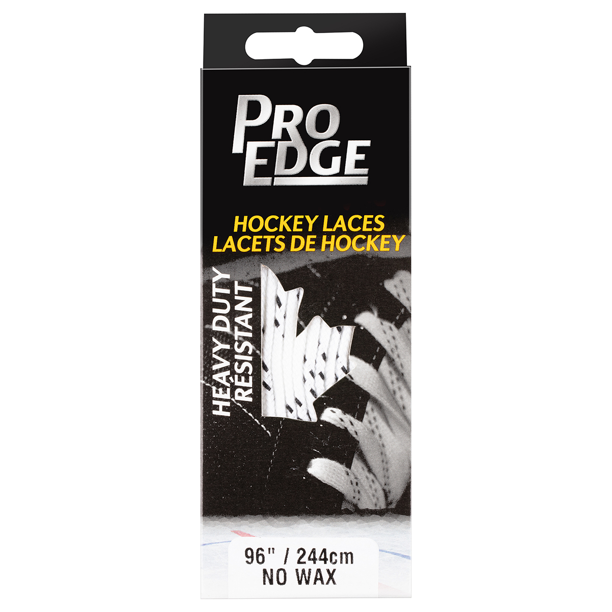Tkaničky # 70LMT White Double Tracer UnWaxed Lace