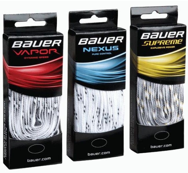 Tkaničky BAUER Skate Laces WHT - 1 pár (1047197-9)