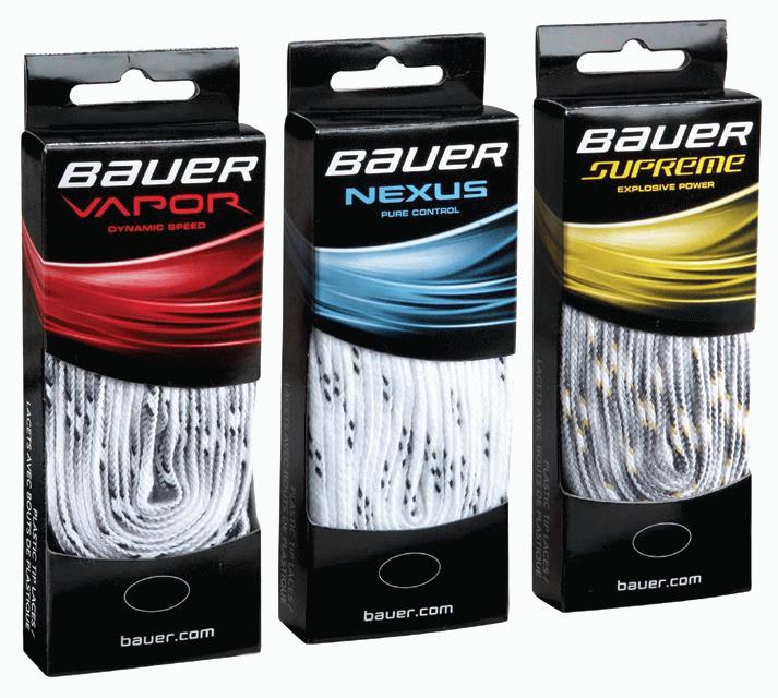 Tkaničky BAUER Skate Laces WHT - 10 párů (1047197-9)