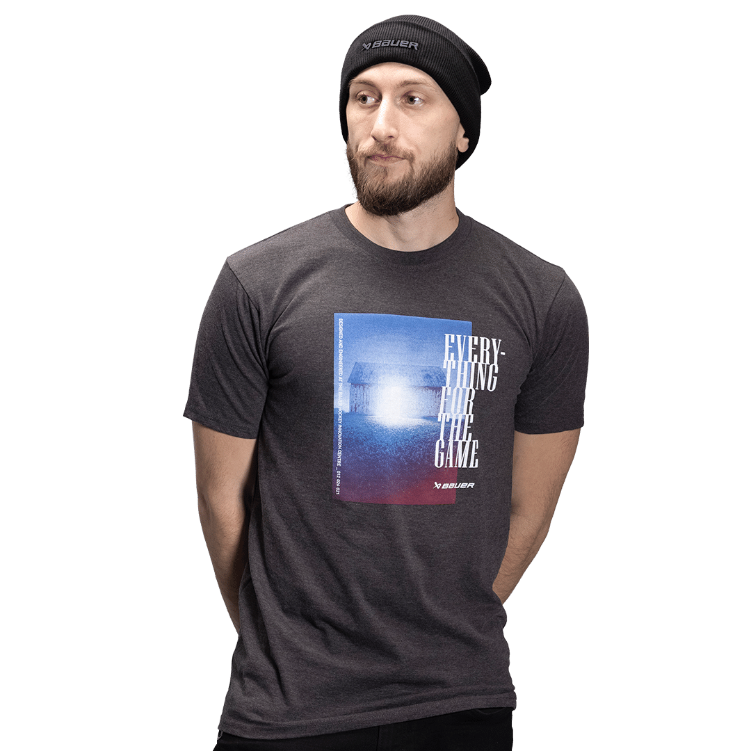 Triko BAUER EFG LAUNCH TEE -SR -BLK (1061065)