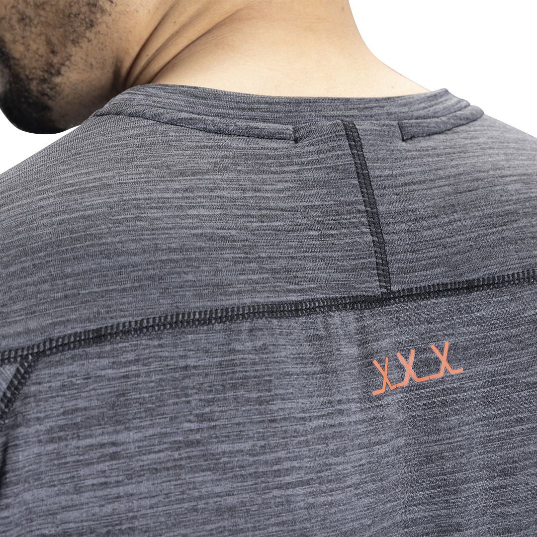Triko BAUER FLC LS TRAINING TEE - GRAY (1060273)