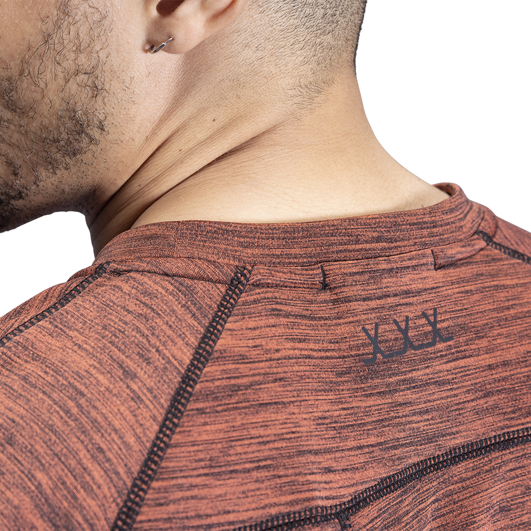 Triko BAUER FLC PERF WARMTH TECH TEE - CAYENNE (1060277)