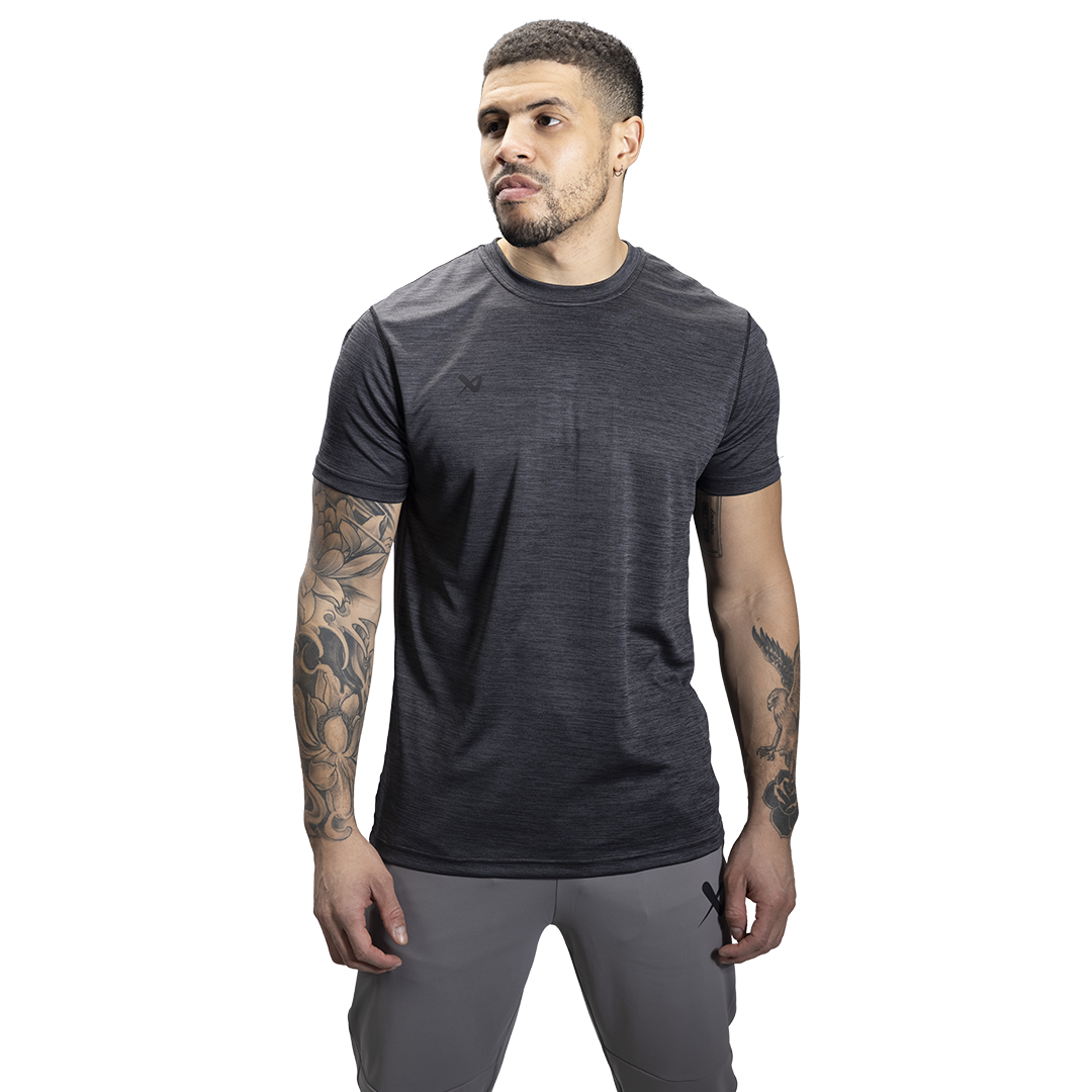 Triko BAUER FLC PERF WARMTH TECH TEE - CHAR (1060278)