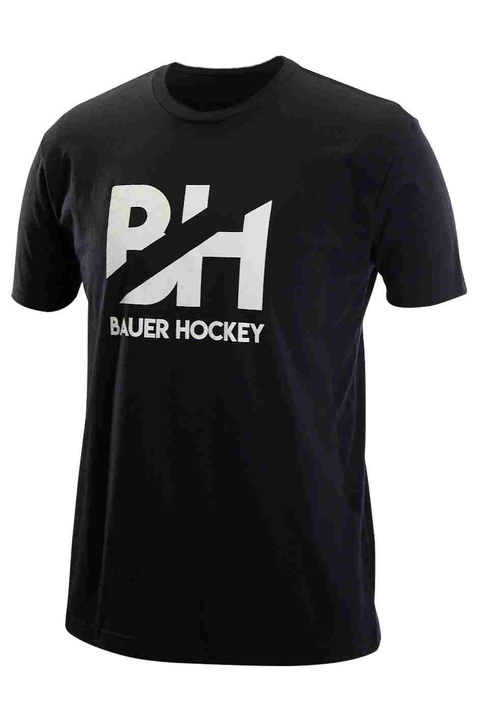 Triko BAUER HEX TEE - SR - BLACK (1059417)