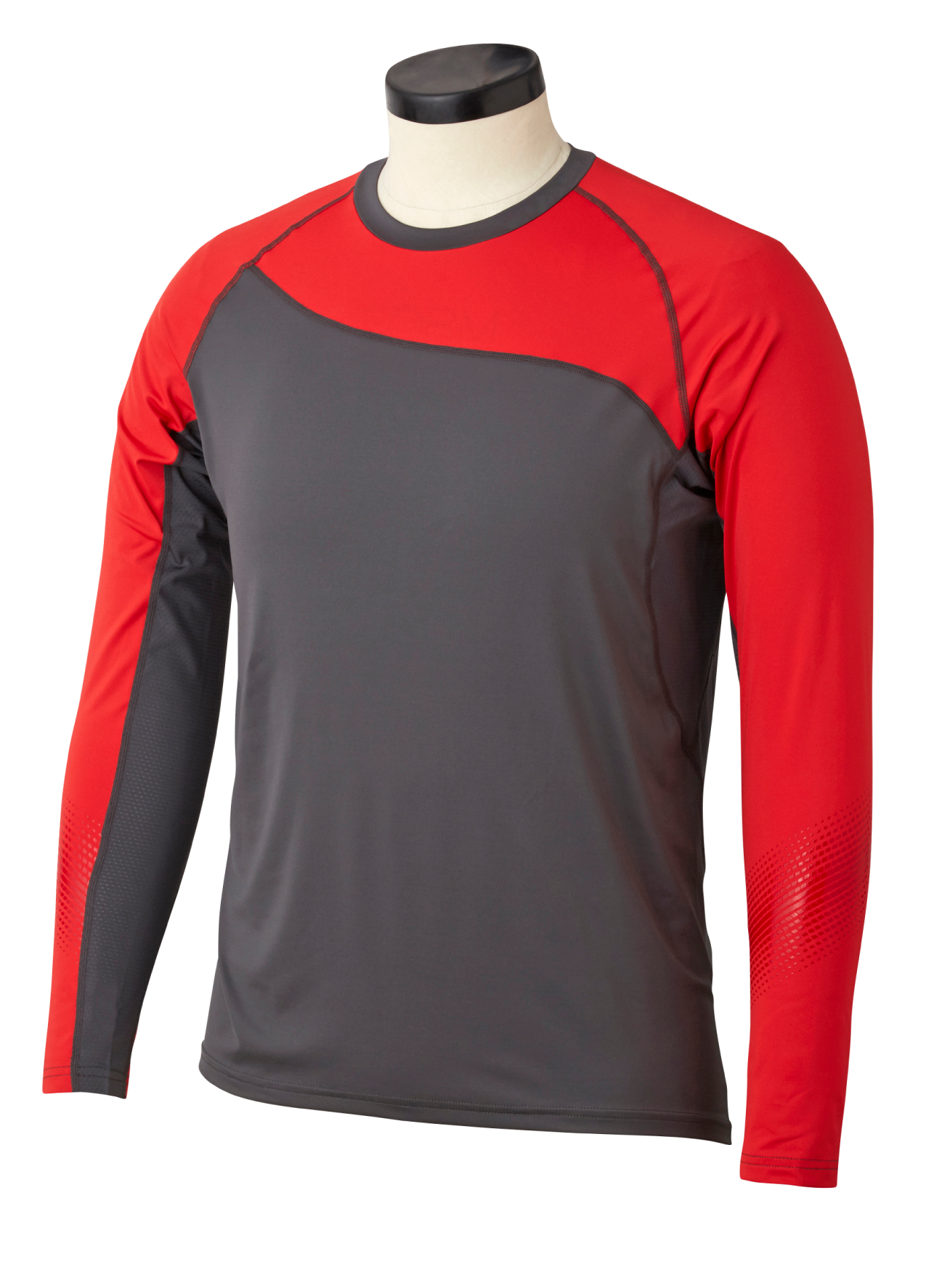 Triko BAUER S19 BAUER PRO LS BL TOP YTH-DGY/RED (1054421)