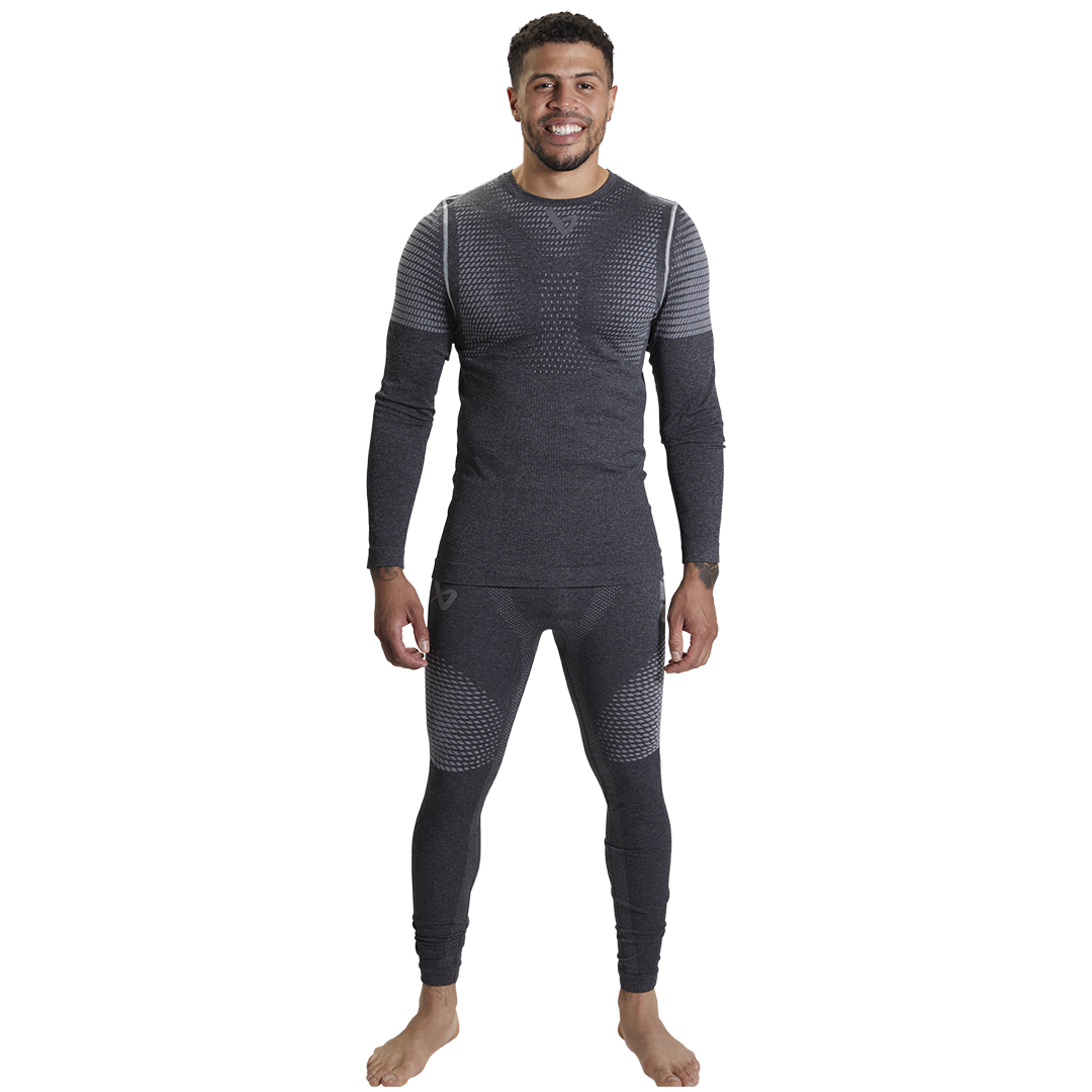 Triko BAUER S22 ELITE SEAMLESS BL TOP GRY - SR (1060532)