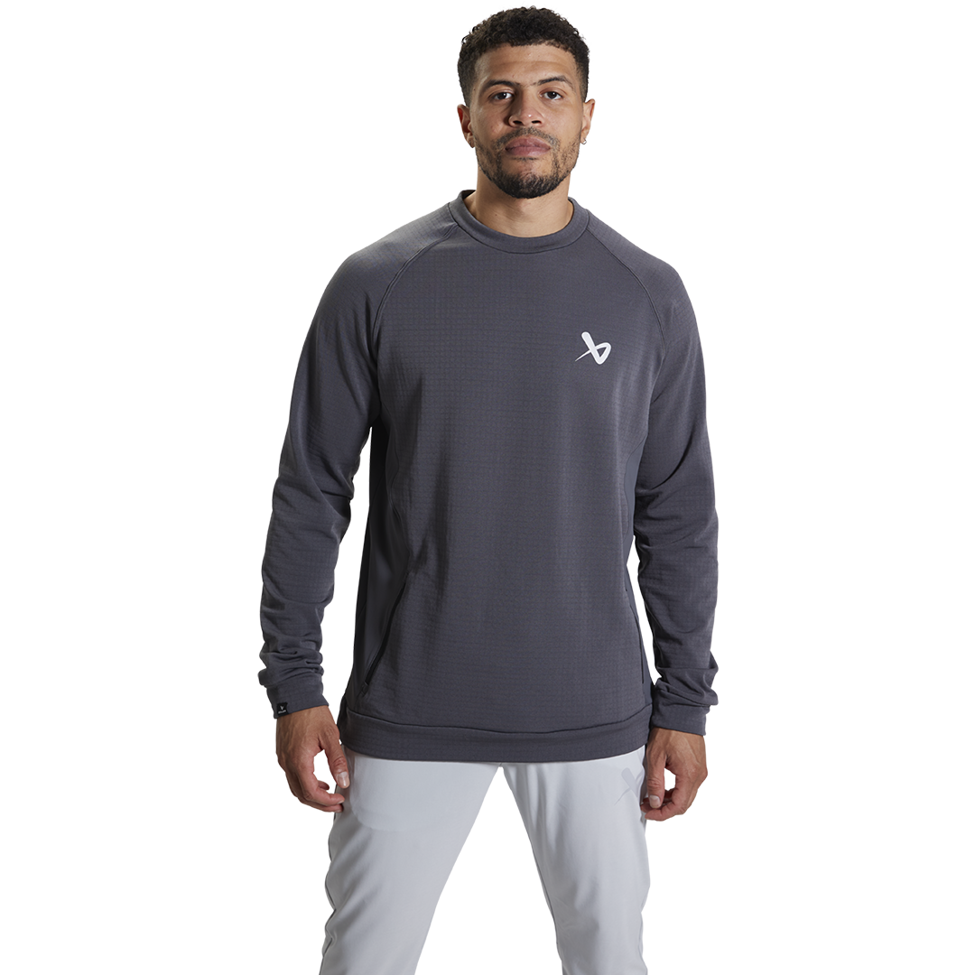 Triko BAUER S22 FLC PERF PULLOVER-IRON (1059688)