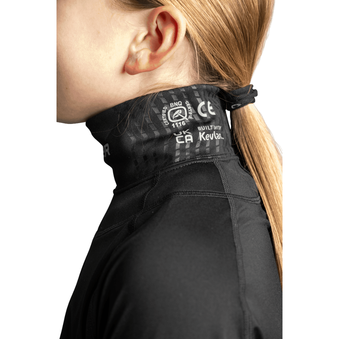Triko BAUER S22 LS NECKPROTECT-YHT-BLK (1059578)