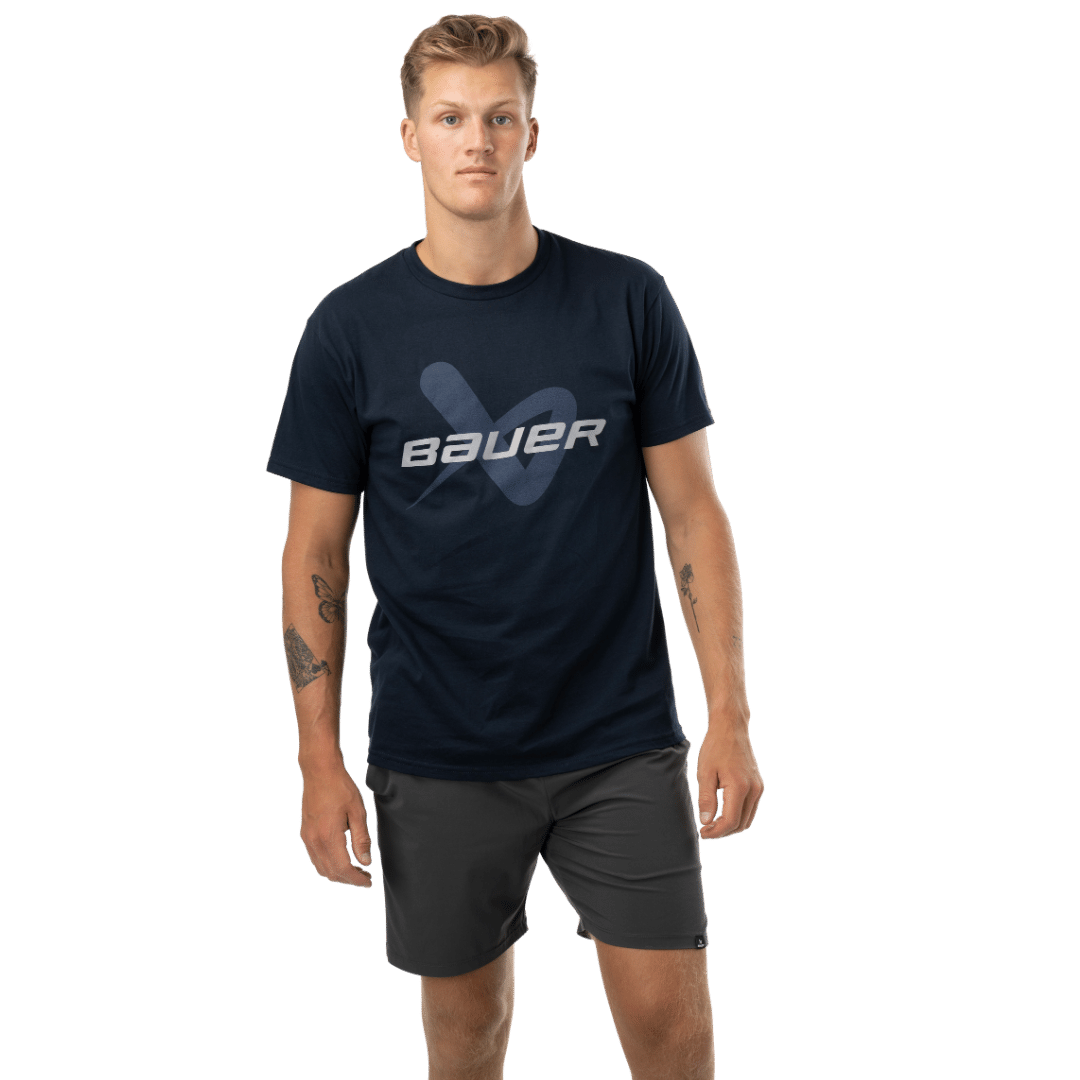 Triko BAUER S24 CORE SS LOCKUP TEE-SR-NAV (1063377)