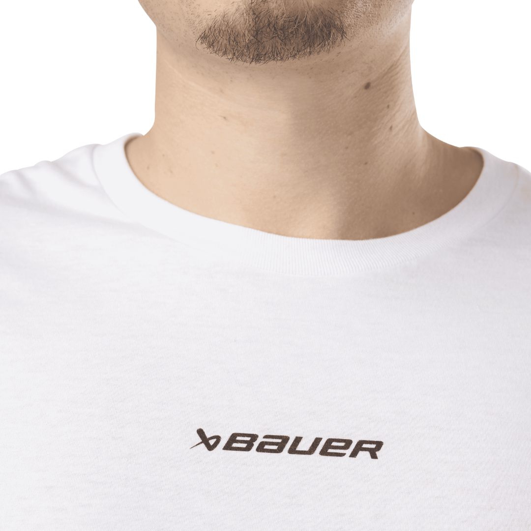 Triko BAUER S24 CORE SS TEE-SR-WHT (1063378)