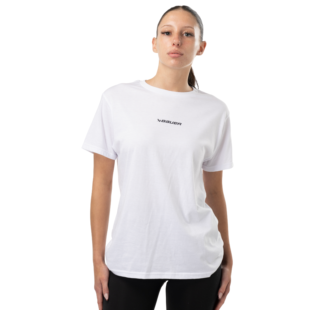 Triko BAUER S24 CORE SS TEE-SR-WHT (1063378)