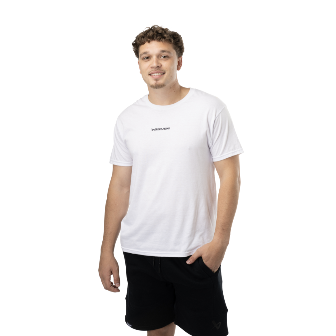 Triko BAUER S24 CORE SS TEE-SR-WHT (1063378)