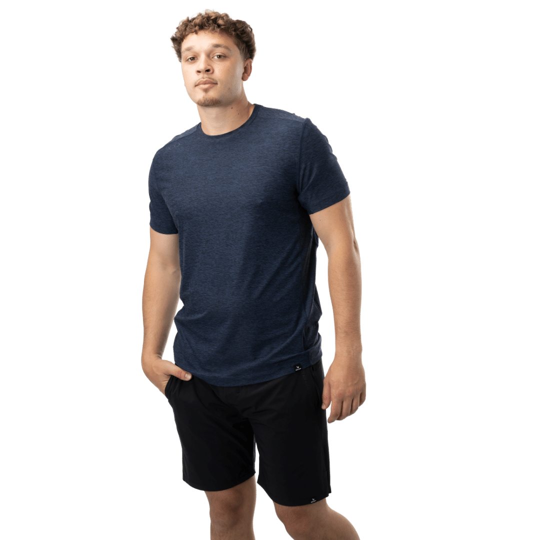 Triko BAUER S24 FLC CORE SS TECH TEE-SR-NAV (1063878)