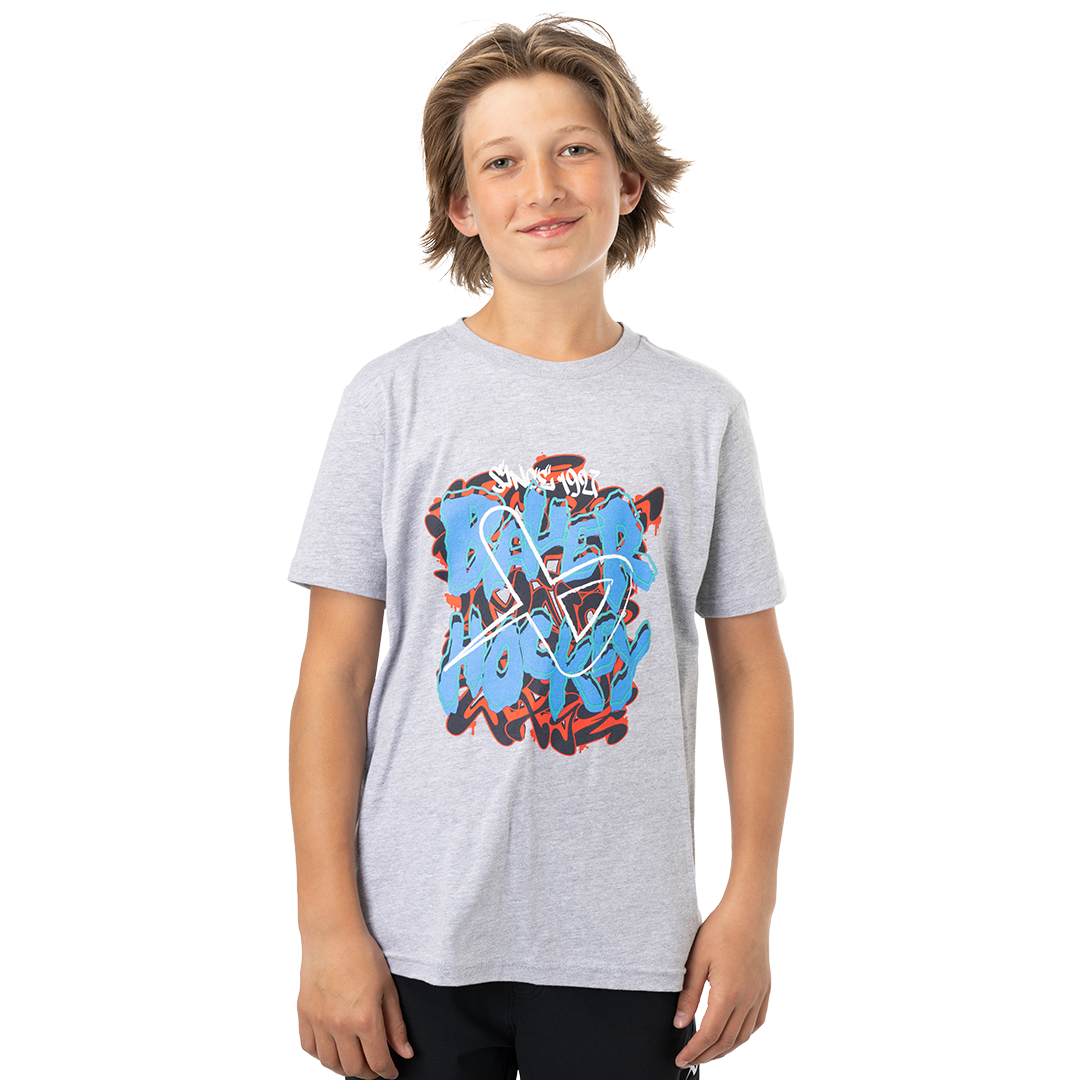 Triko BAUER S24 GRAFITTI TEE-YTH-HGRY (1063410)