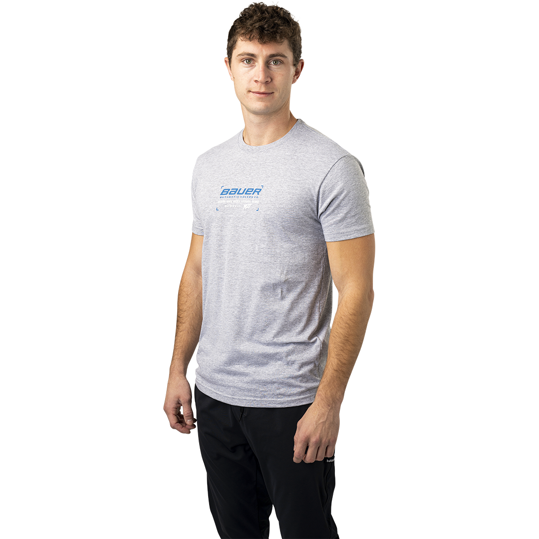 Triko BAUER S24 GRAPHIC TEE-SR-LTGRY (1064097)