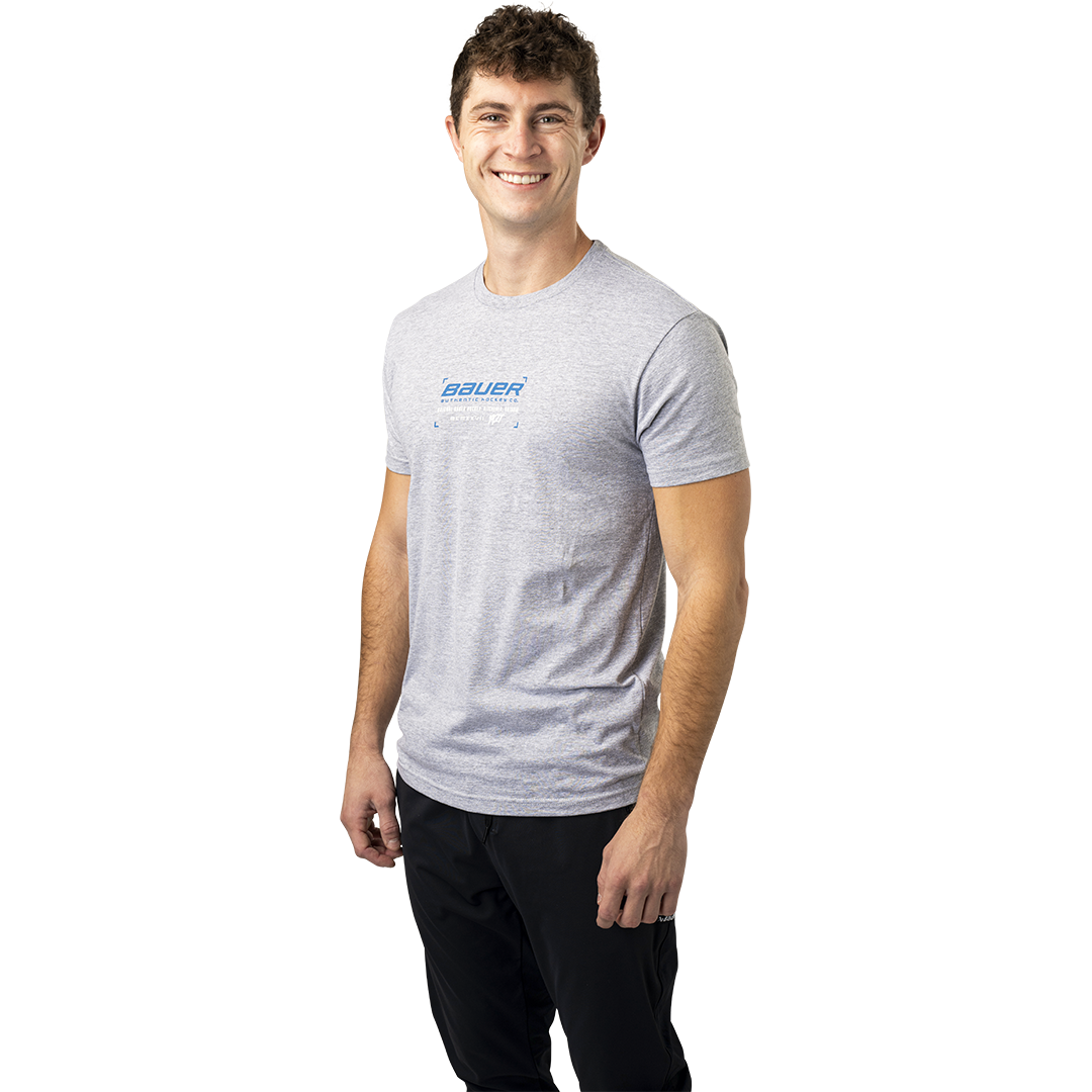 Triko BAUER S24 GRAPHIC TEE-SR-LTGRY (1064097)