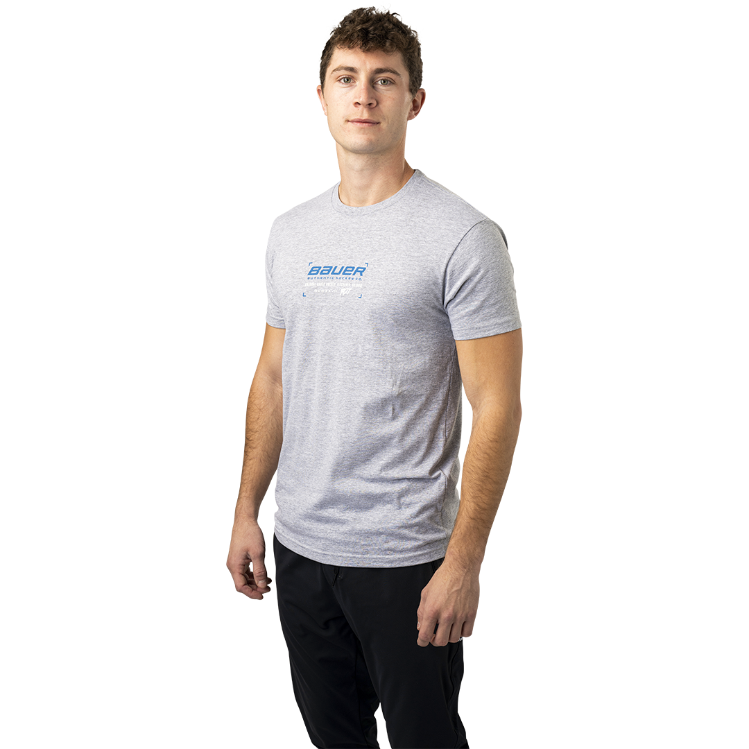 Triko BAUER S24 GRAPHIC TEE-SR-LTGRY (1064097)
