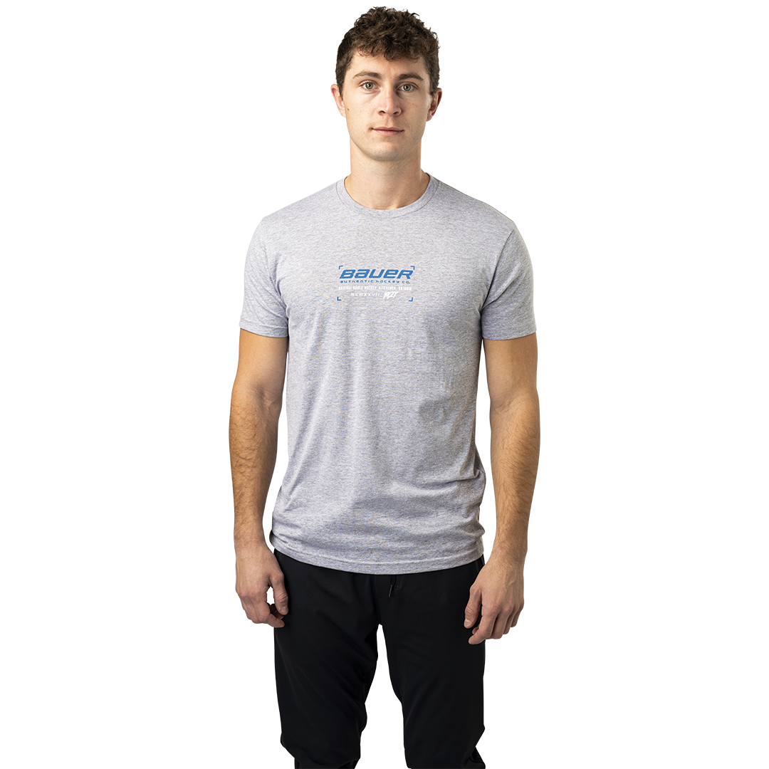 Triko BAUER S24 GRAPHIC TEE-SR-LTGRY (1064097)