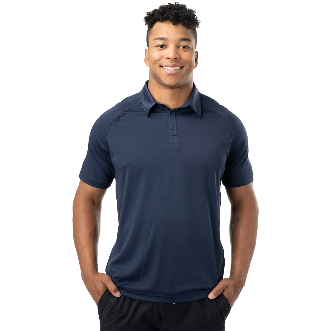 Triko BAUER S24 TEAM POLO-SR-NAV (1063265)