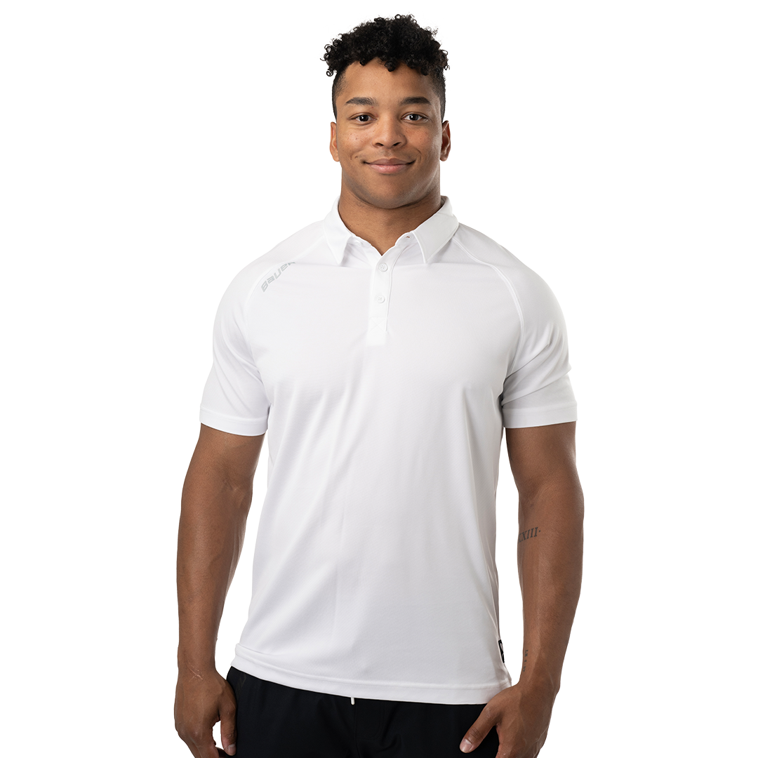 Triko BAUER S24 TEAM POLO-SR-WHT (1063263)