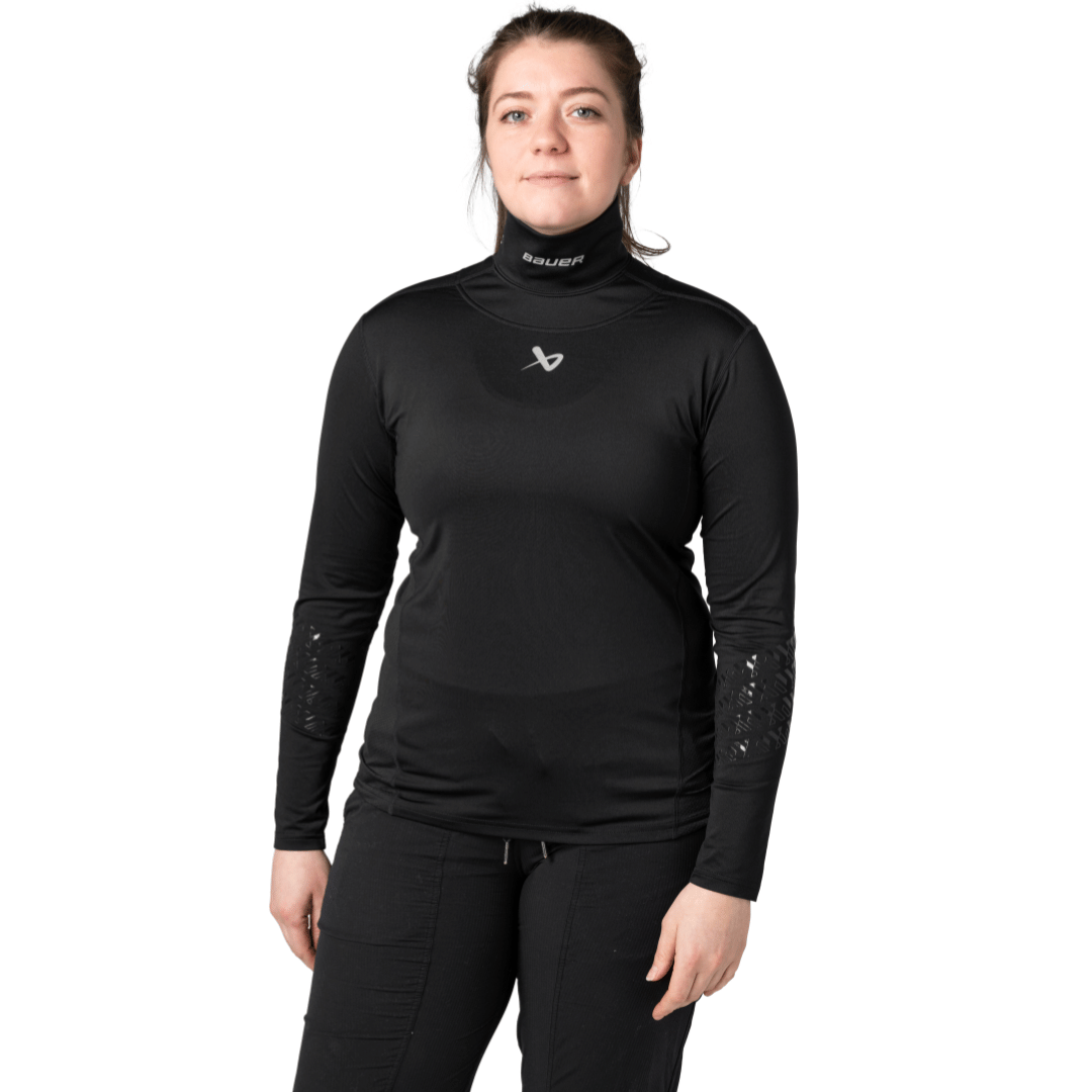 Triko BAUER S24 WOMENS NECKPROTECT-WM-BLK (1064771)