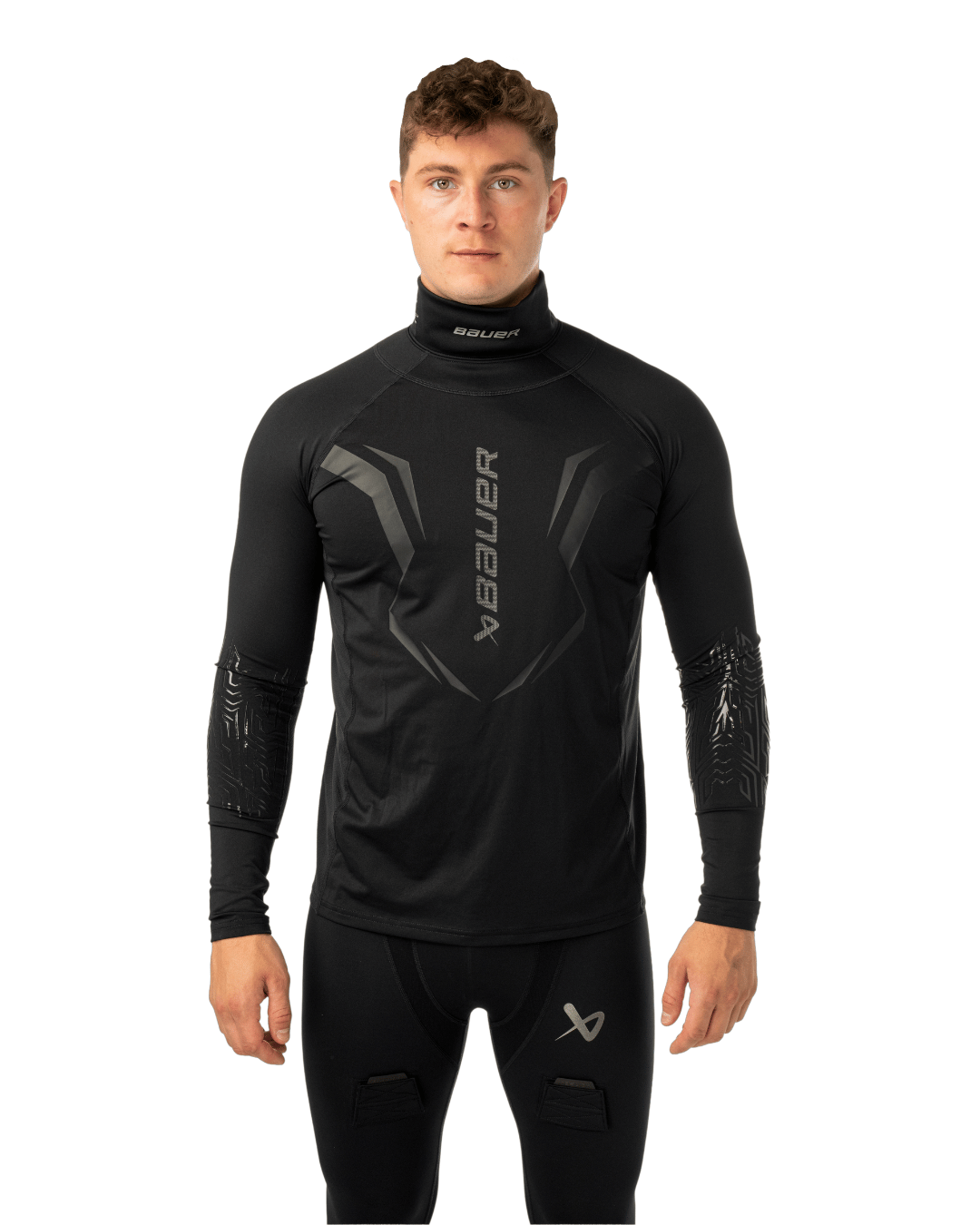 Triko BAUER S25 BODYGUARD NECKPROTECT SHIRT-SR (1066461)