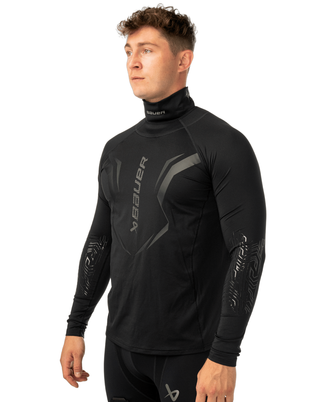Triko BAUER S25 BODYGUARD NECKPROTECT SHIRT-SR (1066461)