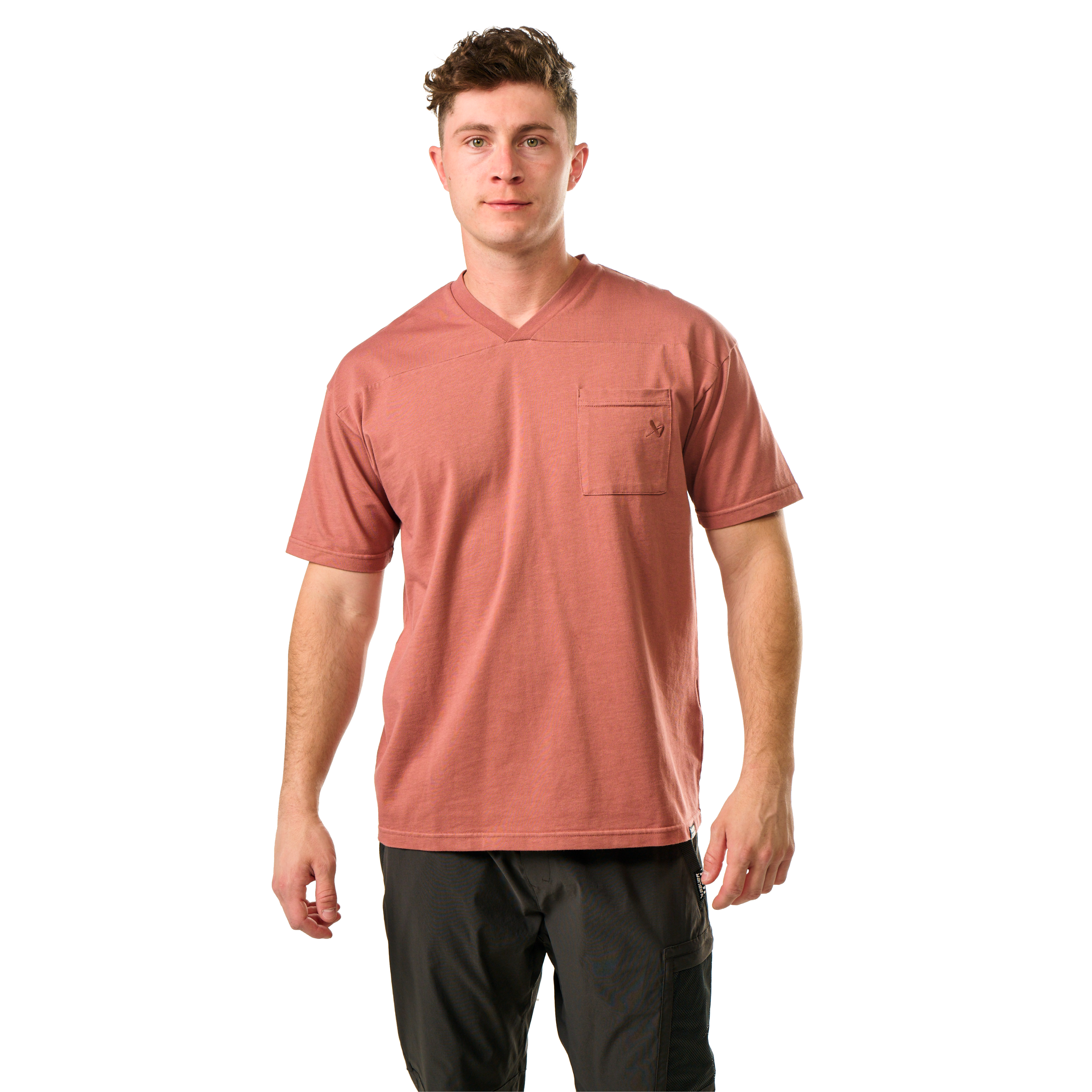Triko BAUER S25 BOXY POCKET TEE-SR-CLAY (1064676)