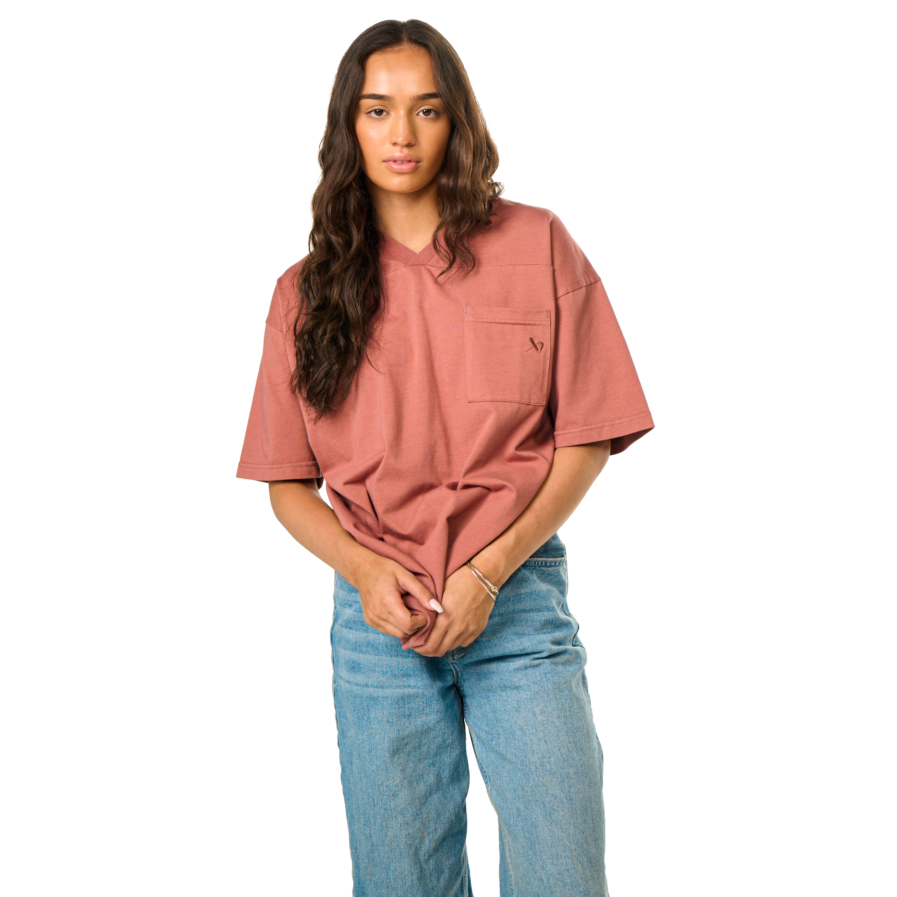 Triko BAUER S25 BOXY POCKET TEE-SR-CLAY (1064676)