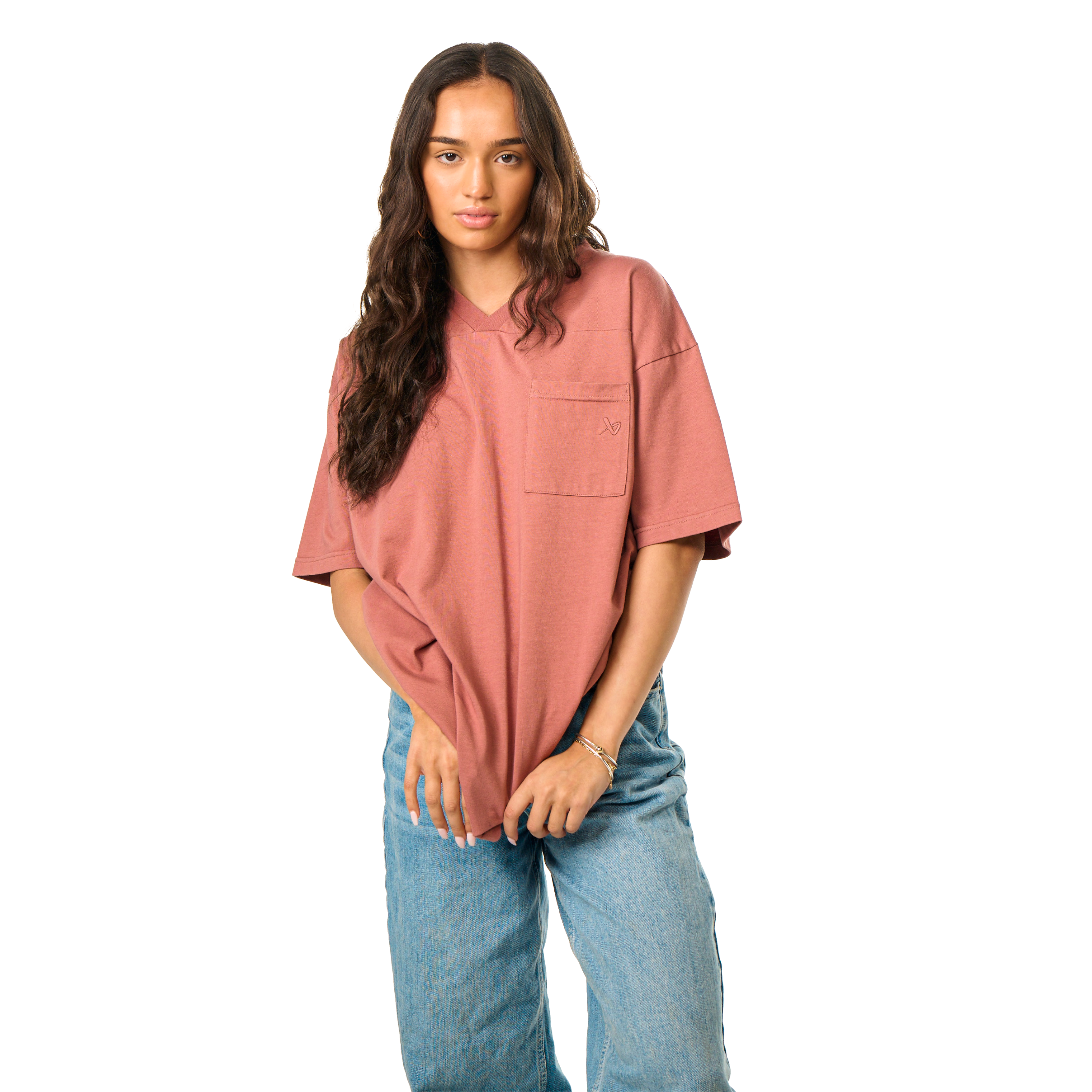 Triko BAUER S25 BOXY POCKET TEE-SR-CLAY (1064676)