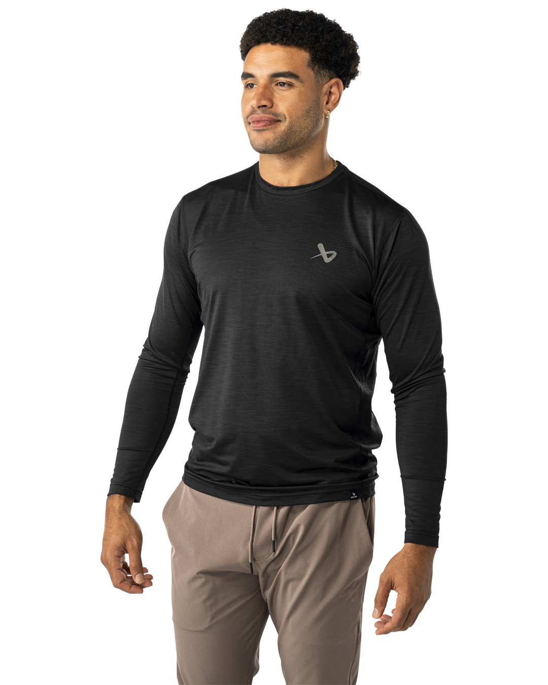 Triko BAUER S25 FLC CORE LS TECH TEE-SR-BLK (1065215)