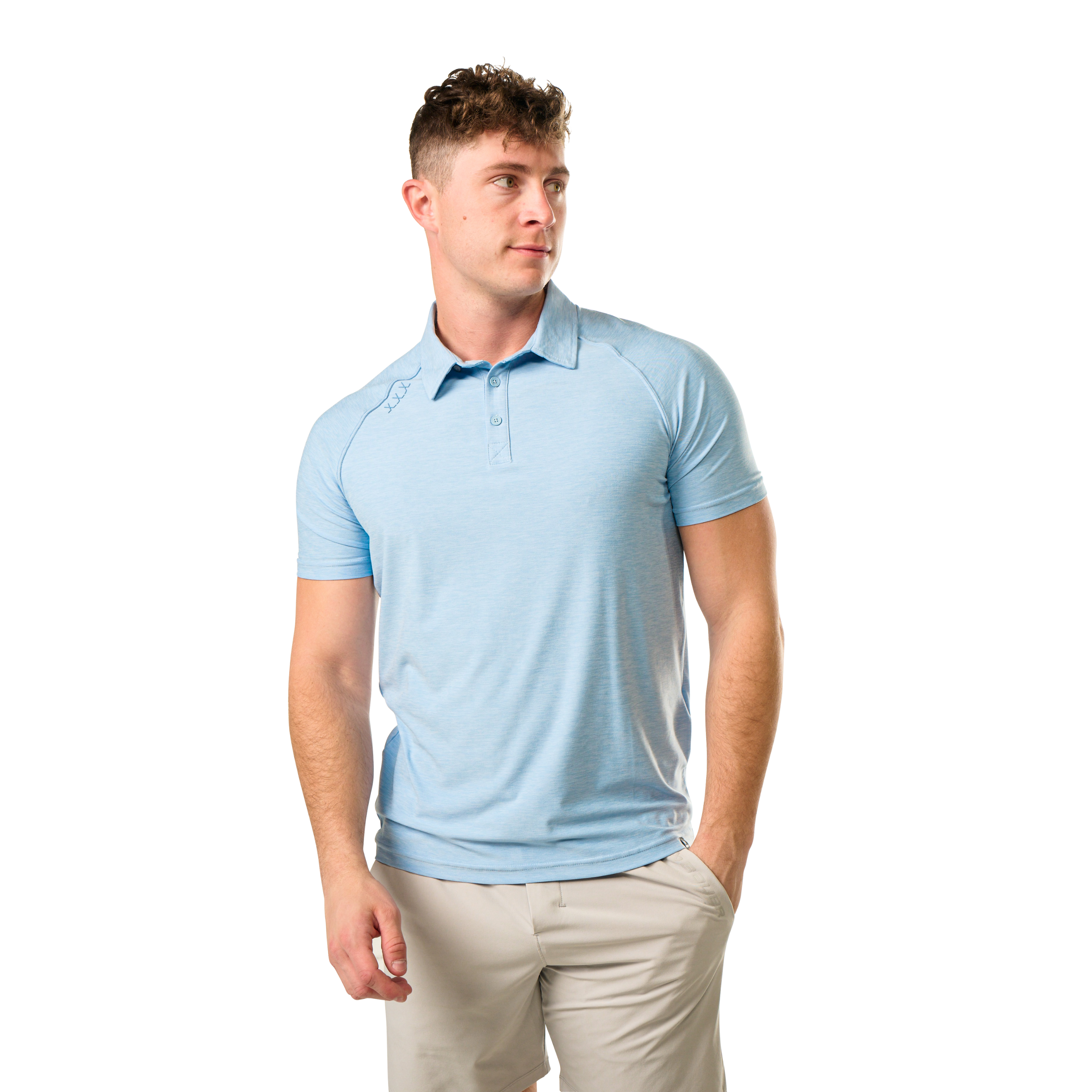 Triko BAUER S25 FLC PERF POLO-SR-ICE (1064594)