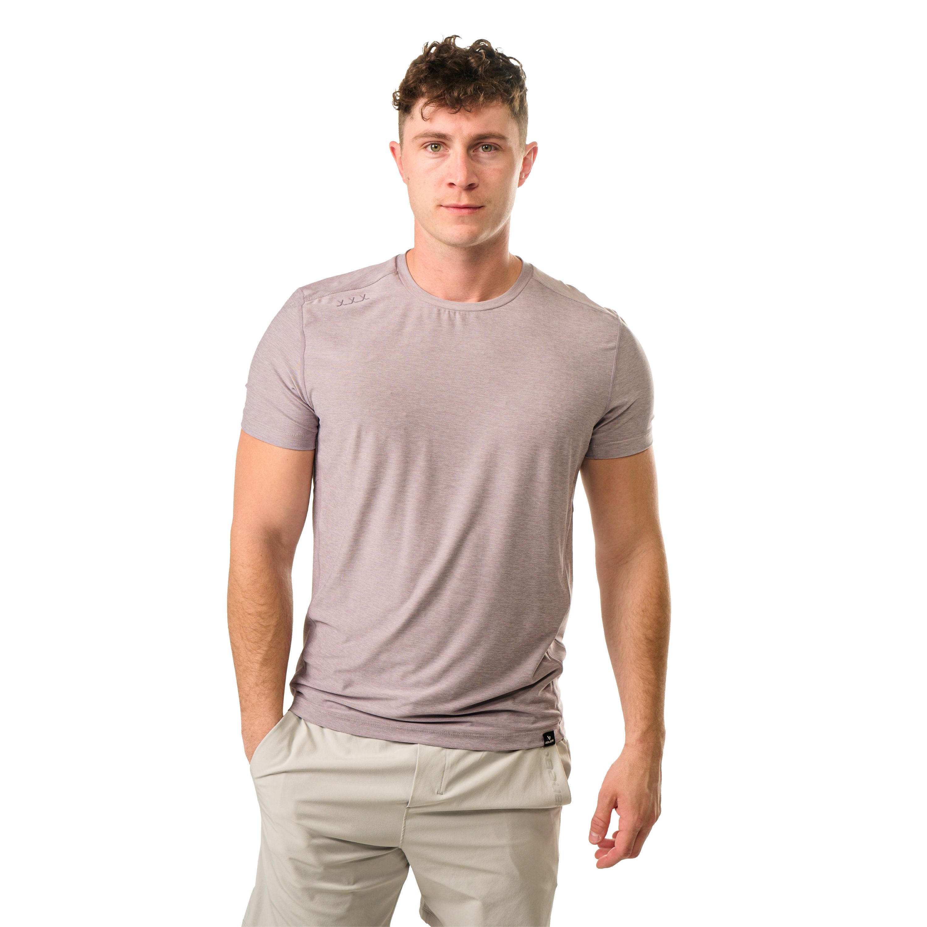 Triko BAUER S25 FLC SS TECH TEE-SR-LILAC (1064591)