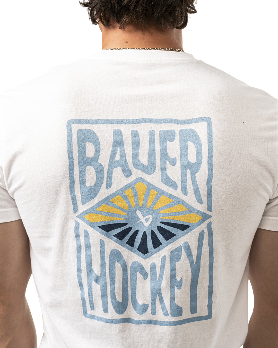 Triko BAUER S25 GRAPHIC TEE-SR-WHITE (1064725)