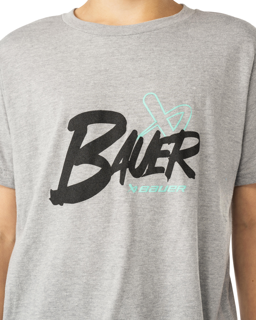 Triko BAUER S25 GRAPHIC TEE-YTH-HGRY (1065121)