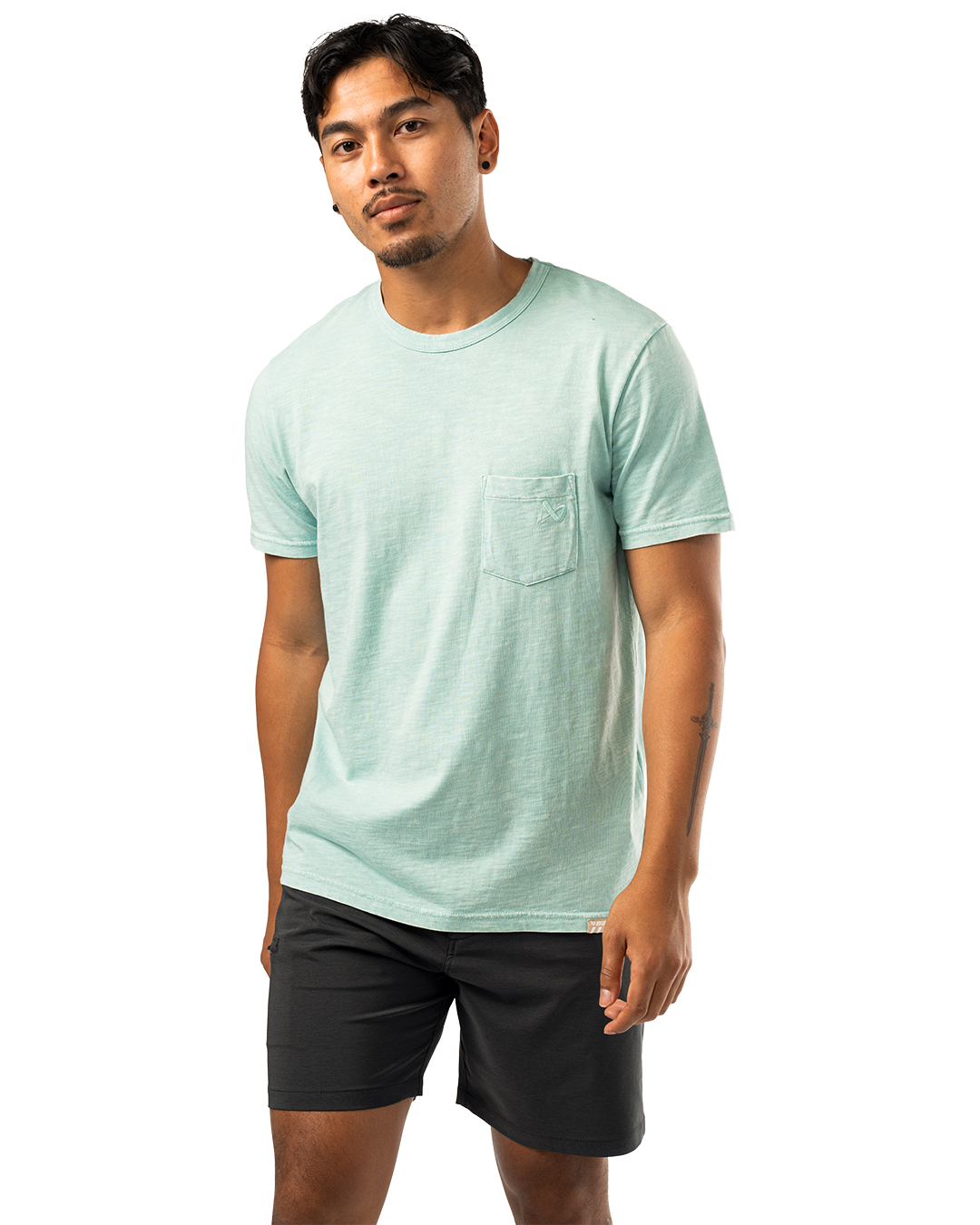 Triko BAUER S25 POCKET TEE-SR-AQUA (1064708)
